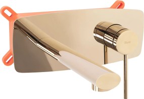 Rubinetto da parete Rea OVAL Gold