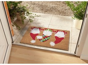 Tappetino con motivo natalizio in fibra di cocco 45x75 cm - Hanse Home