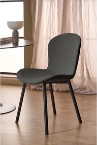 Sedia da pranzo grigio scuro Esra – Actona