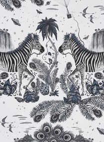 Clarke & Clarke Carta da parati Lost World - Blue