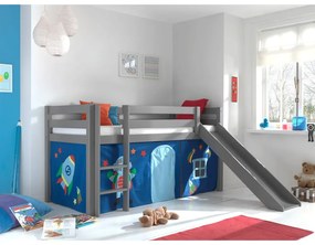 Set di 3 tende da letto in cotone Astro - Vipack