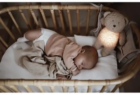 Moonie - Compagno di coccole con melodia e luce orsacchiotto 2.0 organic miele