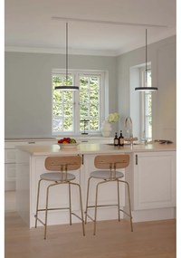 Lampadario LED color antracite in metallo con paralume in metallo con intensità regolabile ø 31 cm Asteria Plus – UMAGE