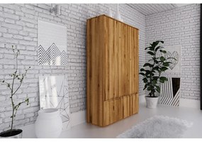 Armadio in rovere 135x206 cm Vento 3 - The Beds