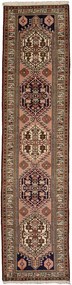 Senneh Tappeto persiano 300 x 80 Marrone (Iran) Annodato A Mano