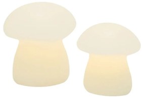 Decorazione natalizia luminosa bianca 2 pz ø 9 cm Elvina – Sirius