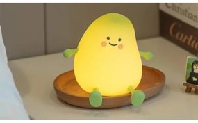 LED Luce notturna ricaricabile dimmerabile per bambini LED/1W/5V 3000K 800 mAh mango