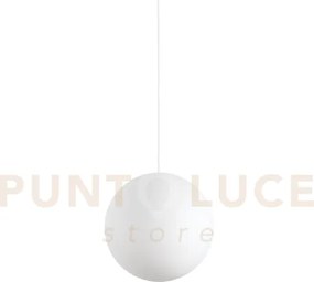 Carta lampadario sospeso d.30cm effetto carta 1 luce attacco e27