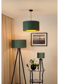 Brilagi - Lampadario a cavo BOSTON ROLLER 1xE27/15W/230V Ø45 cm verde/oro