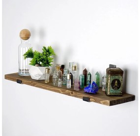 Mensola da parete 16x60 cm abete