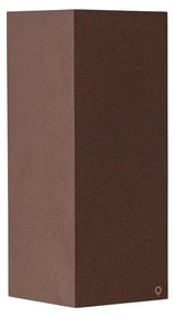 Applique da parete industriale ruggine marrone 2 luci AR70 IP54 - Baleno