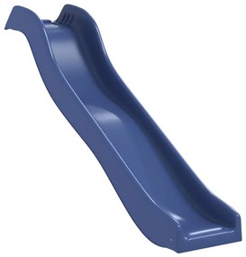 Scivolo Per Bambini Blu 174x38 Cm İn Polipropilene /