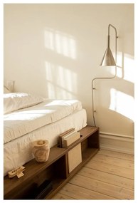 Letto matrimoniale marrone in legno di pino con griglia 140x200 cm Ziggy - Karup Design