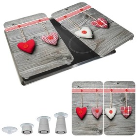 WENKO 2521481100 - Piastra di copertura 30x52 cm multicolore/grigio/trasparente