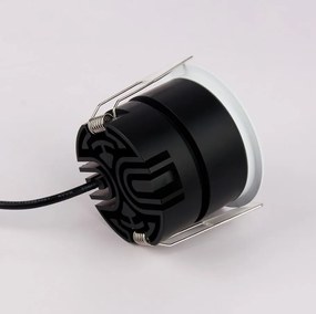 Faretto da incasso 9W RGB+CCT UGR16 IP20 Angolo 24° foro Ø75mm Colore RGB+CCT