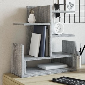 Organizer Scrivania Grigio Sonoma 49x20x52,5 Cm Multistrato /
