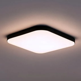 Plafoniera NEMO LED/36W/230V 50x50 cm nera
