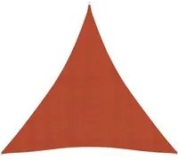 Vela Parasole 160 g/m Terracotta 4,5x4,5x4,5 m in HDPE cod mxl 24279