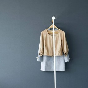 Attaccapanni da parete bianco in metallo 38,5 cm Tower – YAMAZAKI