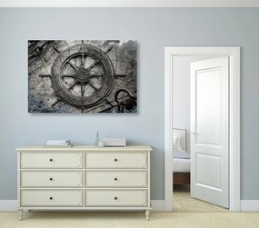 Quadro su tela – Timone da marinaio