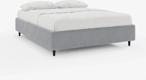 ERON letto sommier imbottito con vano contenitore in tessuto impermeabile certificato Oeko-Tex