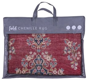 Tappeto rotondo lavabile rosso ø 180 cm FOLD Colby - Flair Rugs