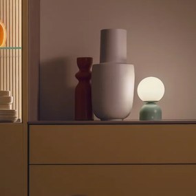 Schöner Wohnen 19218-43 - Lampada da tavolo LED dimmerabile RUDI LED/1,2W/5V verde