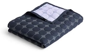 Mega Dot (Organic) Bedspread 195x245 Midnight Blue - Hay