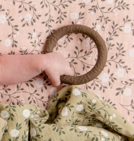 A Little Lovely Company - massaggiagengive in silicone - crema di cioccolato, 2 pezzi