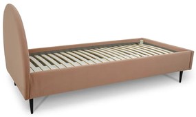 Letto rosa per bambini con contenitore 120x200 cm Rainbow - Scandic