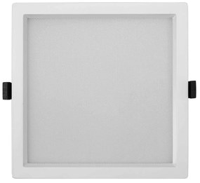 Faro da incasso 44W Foro 205x205mm UGR19 con driver Philips CRI92 CCT Colore Bianco Variabile CCT