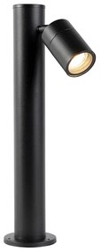 Lampada da esterno intelligente nera 45 cm regolabile con Wifi GU10 - Solo