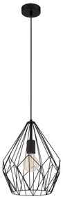 Eglo 49257 - Lampadario CARLTON 1xE27/60W/230V