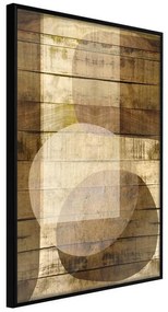 Poster  Illuminated Space  Cornice Quadri Cornice nera, Larghezza x Altezza Home decor 20x30