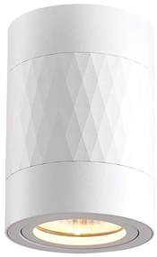 Faretto BIMA 1xGU10/25W/230V tondo bianco
