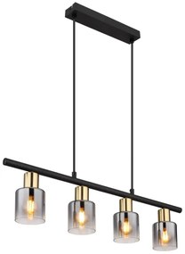 Globo 54310-4H - Lampadario a sospensione con filo HOLLSY 4xE14/25W/230V