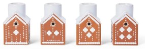 Portacandela in ceramica per avvento Gingerbread – Kähler Design
