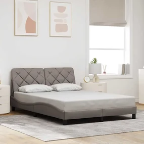 Giroletto Senza Materasso Tortora 140x190 Cm İn Tessuto /