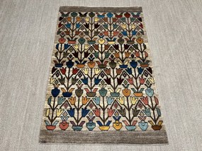 Gabbeh Tappeto persiano 100x160 Marrone (Iran) Annodato A Mano