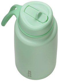 Bottiglia termica in acciaio inox con cannuccia 1l - spearmint