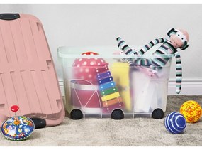 Scatola di plastica con coperchio Roller - Rotho