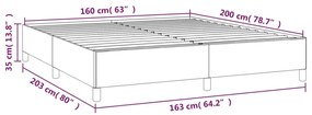 Giroletto Tortora 160x200 cm in Tessuto