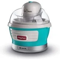 ARIETE ICE CREAM MAKER PARTY TIME (0643/01) - GELATIERA - CESTELLO REFRIGERANTE DOPPIO ISOLAMENTO - 12W - CELESTE