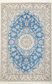 Nain Tappeto persiano 200 x 130 Blu (Iran) Annodato A Mano