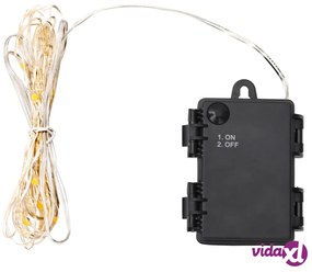 vidaXL Stringa di Luci LED con 66 LED e Ventola 660 cm