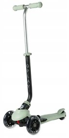 QPlay - Monopattino per bambini con ruote LED 5 in 1 SEMA PRO verde