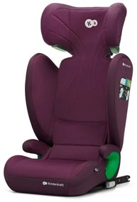 KINDERKRAFT - Seggiolino auto JUNIOR FIX 2 (100-150 cm) Cherry pearl