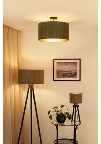 Brilagi - Lampada con piedistallo BOSTON ROLLER 1xE27/15W/230V marrone/oro