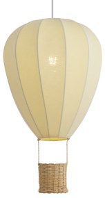 Lampada a sospensione per bambini Beige Mongolfiera - Air Balloon