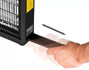 Trappola elettrica per insetti 2x15W/230V, copertura 120 m²